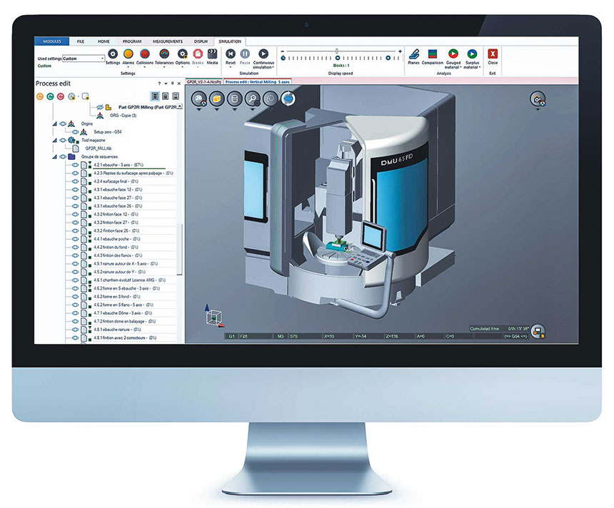 Solution innovante, HxGN Machine Trainer relie le monde réel
et le monde numérique, pour former les opérateurs/programmeurs des machines-outils à commande numérique et des machines
à mesurer 3D.