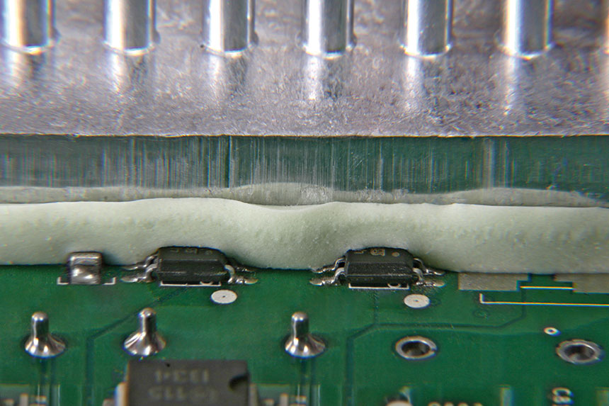 Mini doigts de contacts SMD-SMT doré à l'or fin.