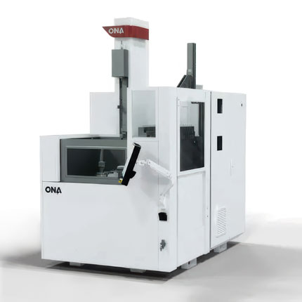 La perceuse EDM Halley est capable de produire les trous les plus complexes et les plus intriqués dans n'importe quel matériau conducteur. Source : Ona Electroerosion SA