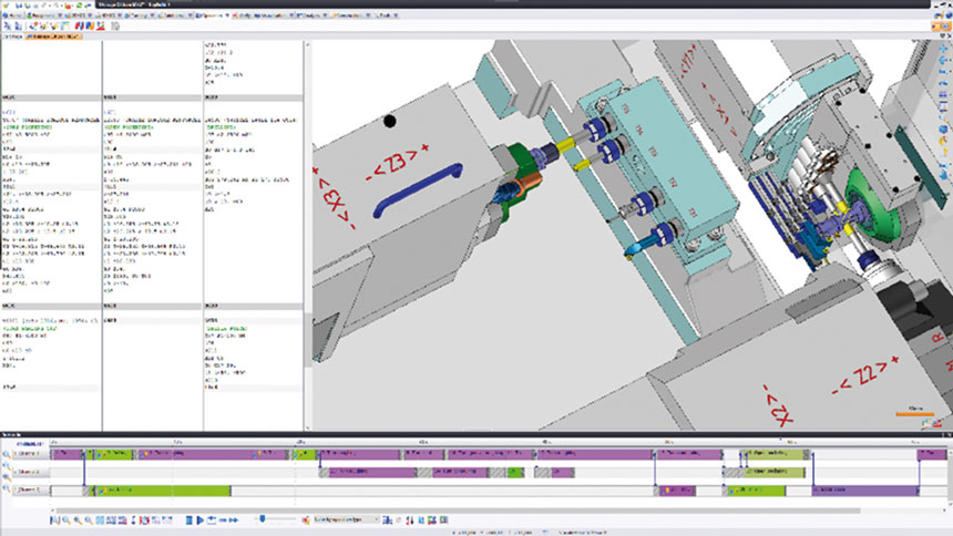 Le logiciel intégré TopSolid’SwissTurn assiste l’utilisateur tout au long du processus de fabrication et prend en compte la complexité ainsi que le paramétrage rigoureux des machines de décolletage Swiss Turn. Source : TOPSOLID