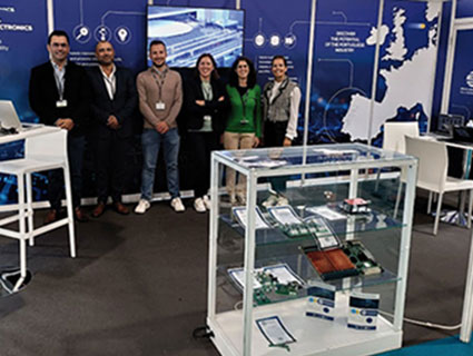 Projet ambitieux, l'Agenda Microélectronique positionnera le Portugal à l'avant-garde de ce secteur stratégique. Ici, le stand de l’Agenda Microélectronique au salon Micronora 2024. Source : AIDA-CCI