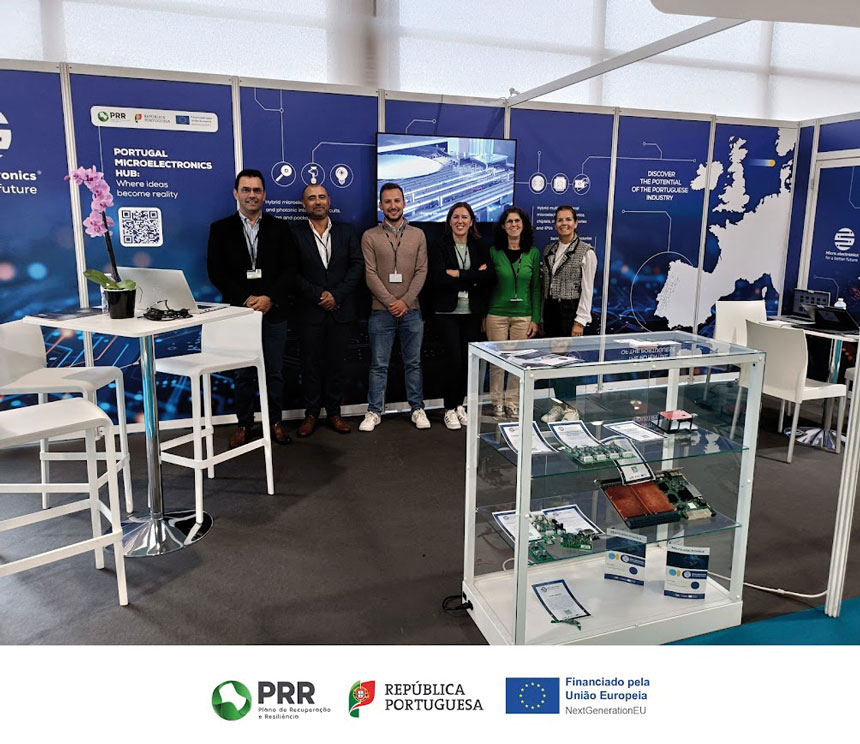 Projet ambitieux, l'Agenda Microélectronique positionnera le Portugal à l'avant-garde de ce secteur stratégique. Ici, le stand de l’Agenda Microélectronique au salon Micronora 2024. Source : AIDA-CCI