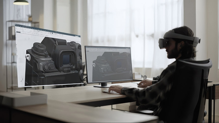 NX Immersive Designer permet aux concepteurs et aux ingénieurs d'interagir, de manipuler et de collaborer autour de modèles de produits 3D riches en graphiques de manière native. Source : Siemens Digital Industries Software