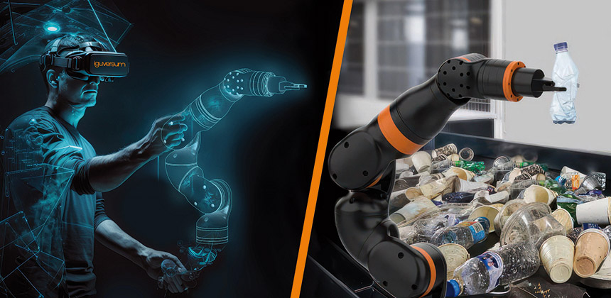 igus propose des cobots à partir de 5 000 euros et utilise son usine de production pour démontrer l’étendue de cas d'utilisation. Source : igus