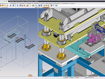 Le module TopSolid’Design intègre les fonctionnalités TopSolid'Predict qui anticipent les besoins et proposent des commandes adaptées à chaque contexte grâce à l’intelligence prédictive. Source : TopSolid