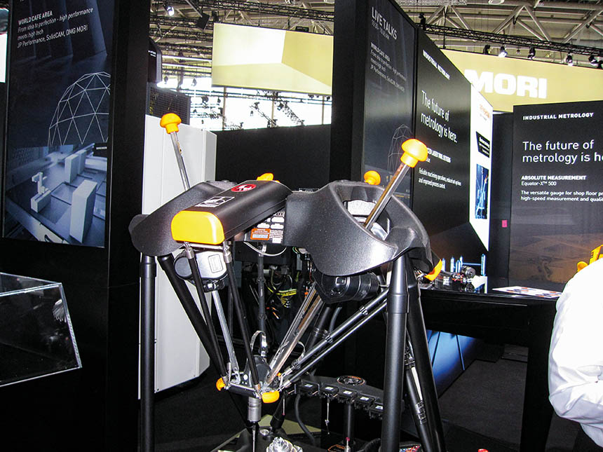 Le système Equator X-500 de Renishaw s’ajoute à sa gamme de comparateurs polyvalents destinés au contrôle des procédés en atelier. Source : Mirel Scherer