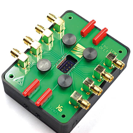 Principe de fonctionnement d'une liaison de données à MicroLED. Source : CEA Leti