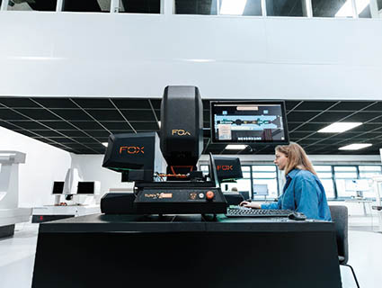 MCE Metrology présentera à Micronora 2026 plusieurs technologies complémentaires de mesure. Ici, la TurnX200 développée par le fabricant français FOX Metrology. Source : MCE Metrology