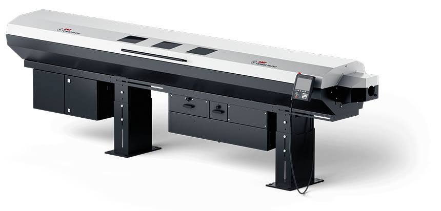 L'Express 346 EVO est un ravitailleur automatique sans changement de jeux de coquilles pour barres longues, conçu pour les tours à poupée fixe ou mobile. Source : LNS France